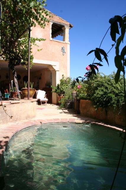 La Salamandre Bleue Villa Chantemerle-les-Grignan ภายนอก รูปภาพ
